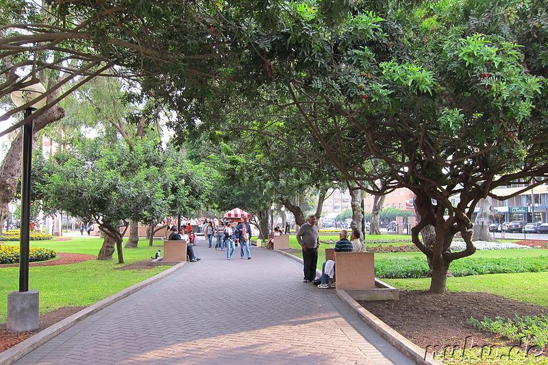 Parque Central in Lima, Peru