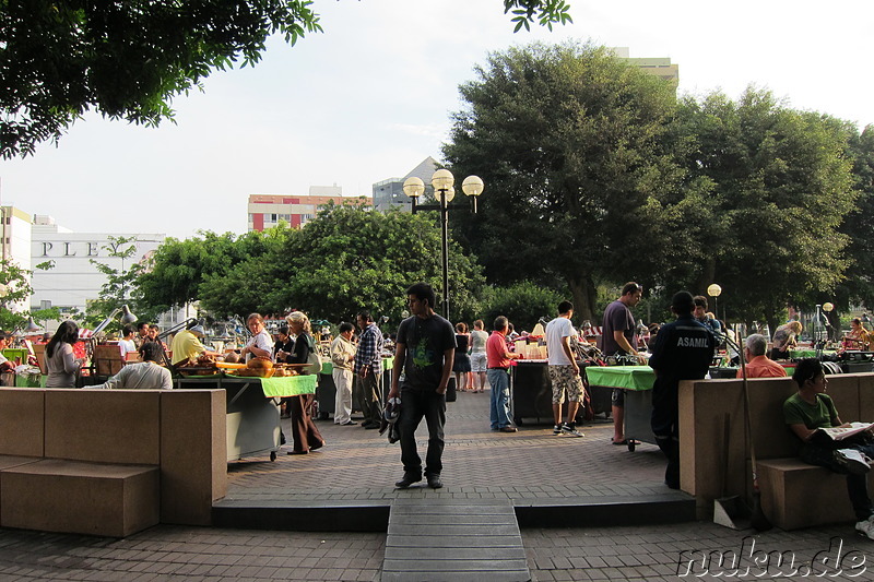 Parque Central in Lima, Peru