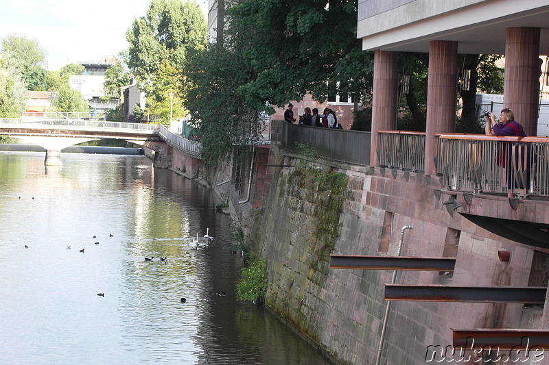 Pegnitzbrücken und -inseln in Nürnberg