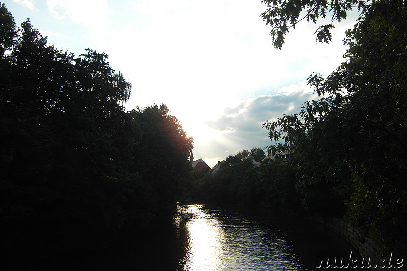 Pegnitzbrücken und -inseln in Nürnberg