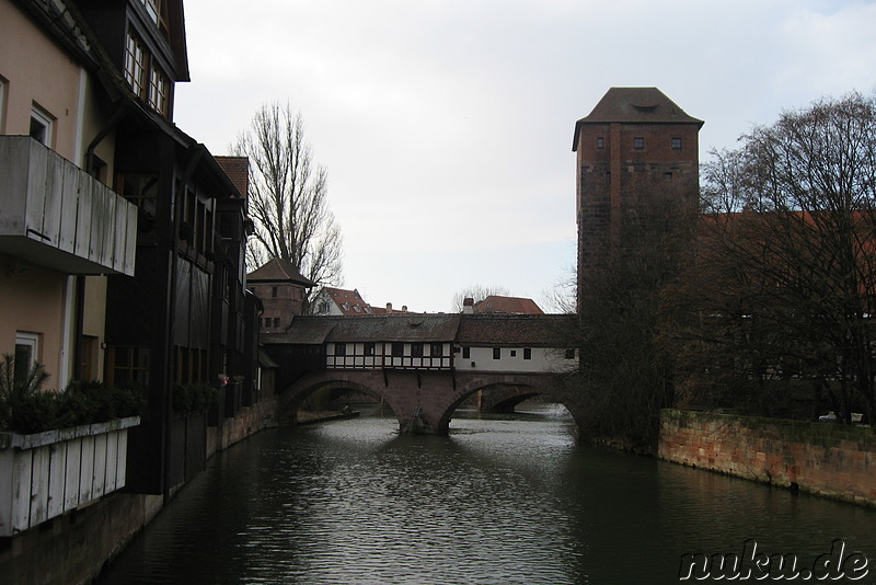 Pegnitzbrücken und -inseln in Nürnberg