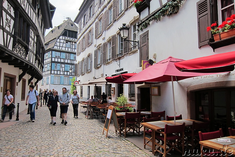 Petit France - Stadtviertel in Strasbourg, Frankreich