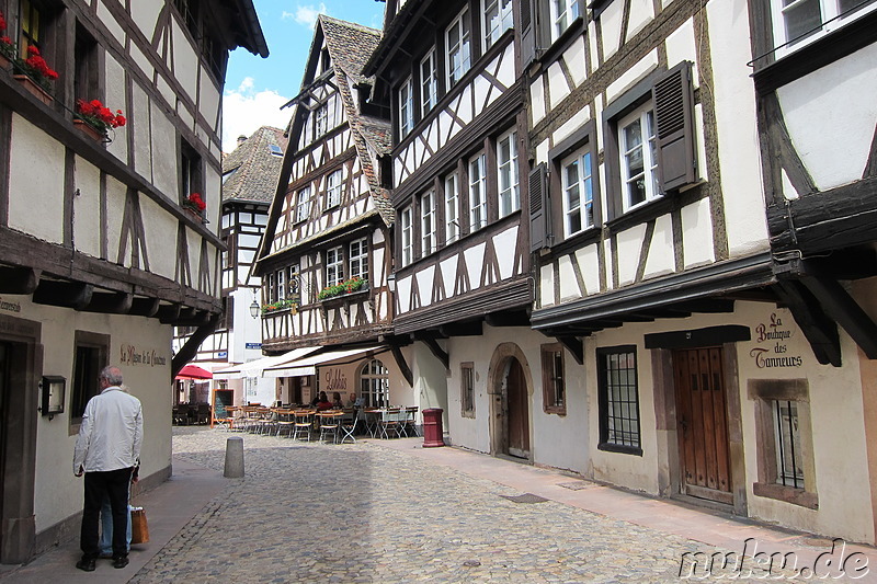 Petit France - Stadtviertel in Strasbourg, Frankreich