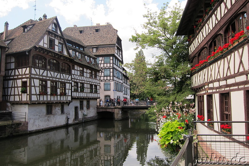 Petit France - Stadtviertel in Strasbourg, Frankreich