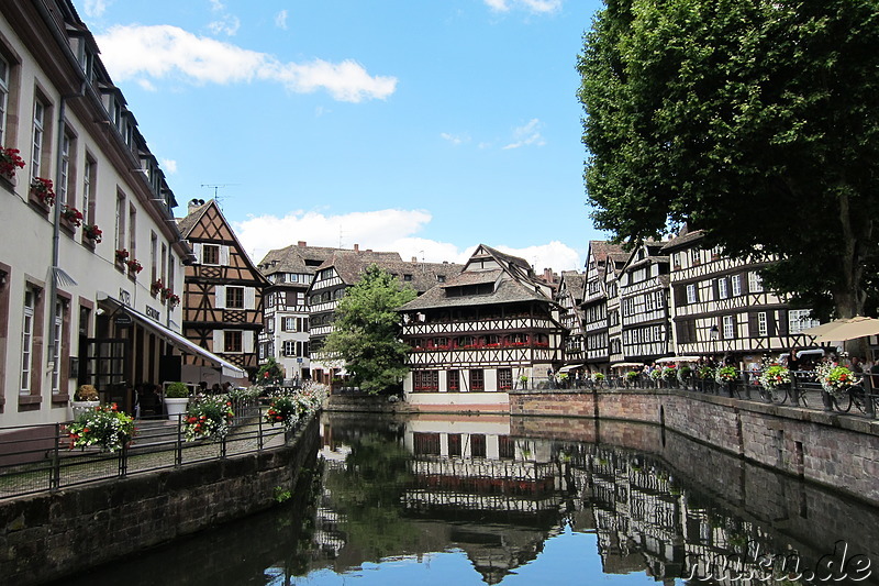 Petit France - Stadtviertel in Strasbourg, Frankreich