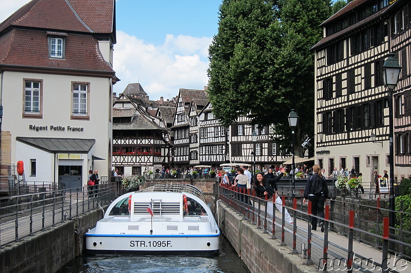 Petit France - Stadtviertel in Strasbourg, Frankreich