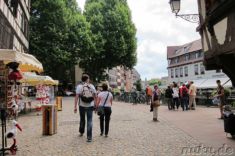 Petit France - Stadtviertel in Strasbourg, Frankreich