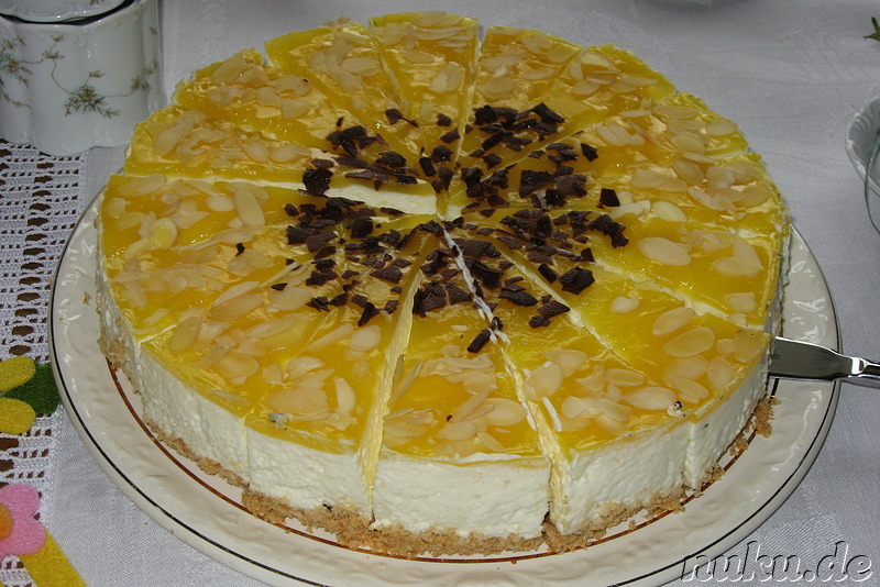 Pfirsichtorte