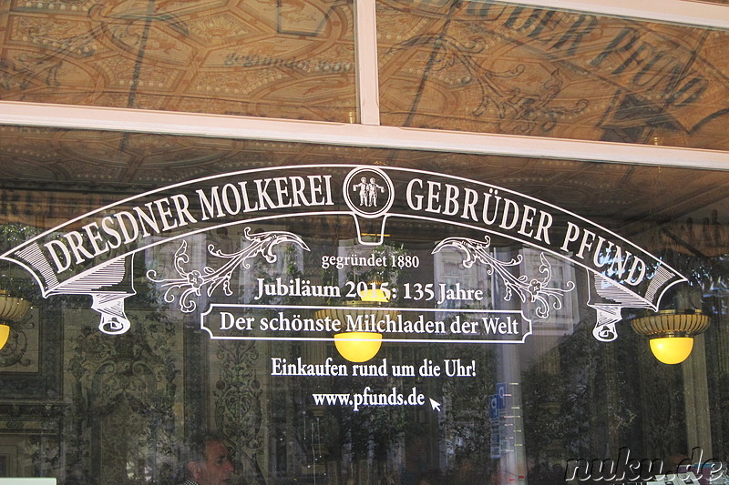 Pfunds Molkerei in Dresden, Sachsen