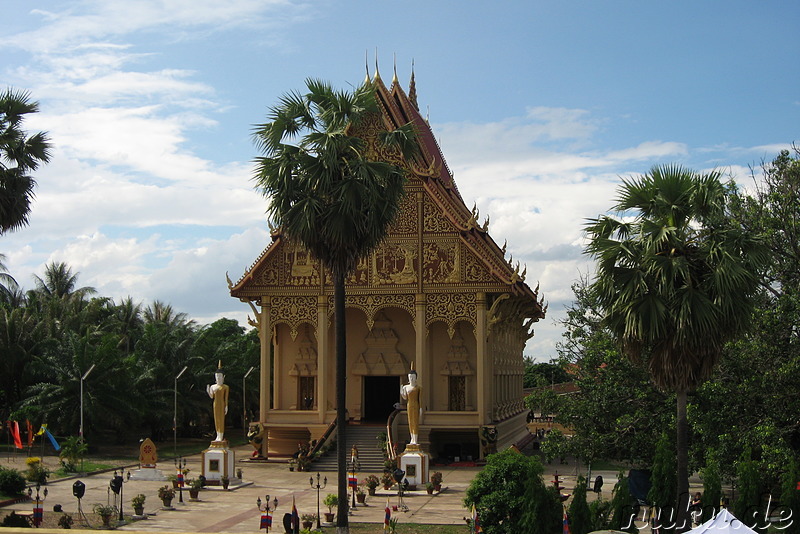 Pha That Luang Tempel in Vientiane, Laos