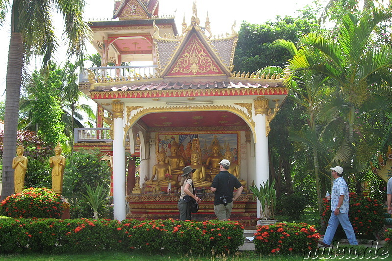 Pha That Luang Tempel in Vientiane, Laos