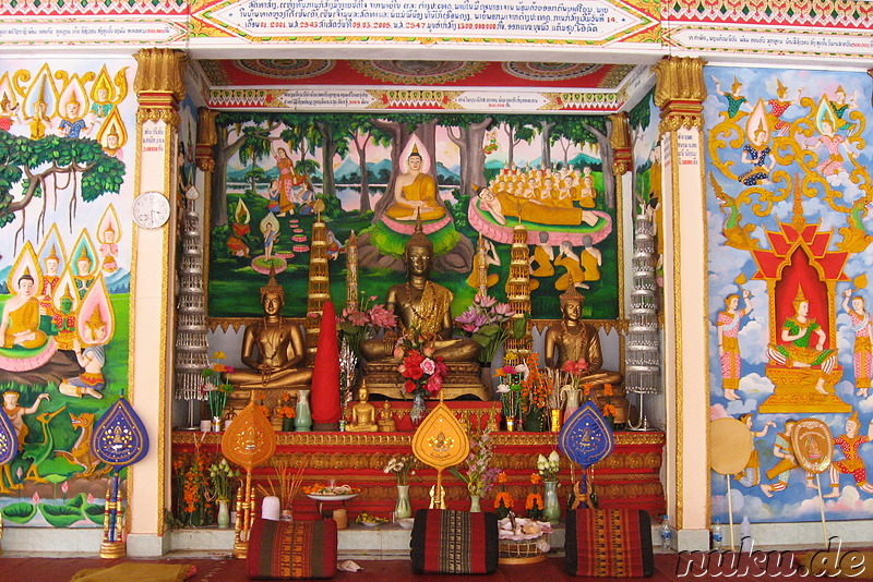 Pha That Luang Tempel in Vientiane, Laos