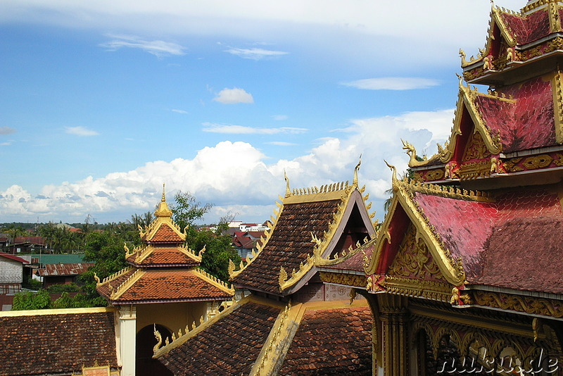 Pha That Luang Tempel in Vientiane, Laos