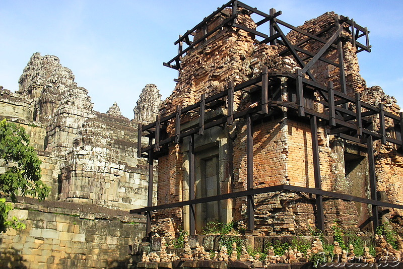 Phnom Bakheng Tempel in Angkor, Kambodscha