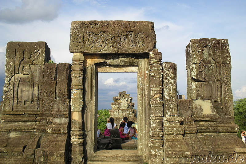 Phnom Bakheng Tempel in Angkor, Kambodscha