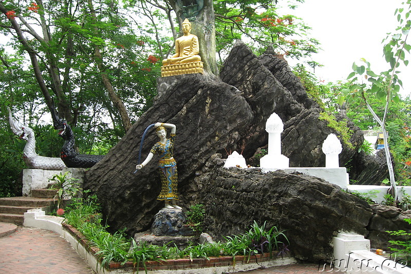 Phu Si Hill in Luang Prabang, Laos