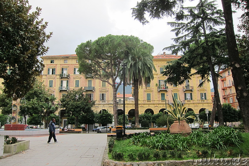 Piazza Benedetto Brin in La Spezia, Italien