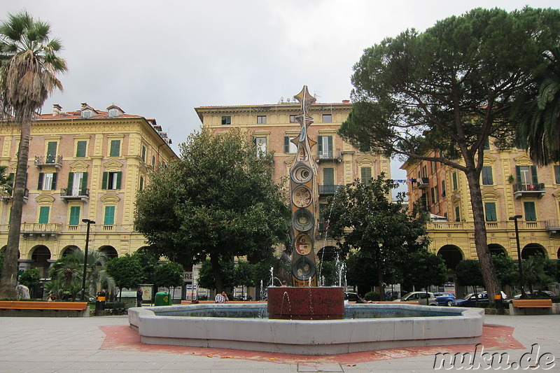 Piazza Benedetto Brin in La Spezia, Italien