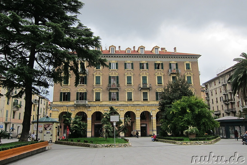 Piazza Benedetto Brin in La Spezia, Italien