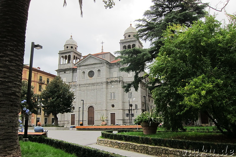 Piazza Benedetto Brin in La Spezia, Italien