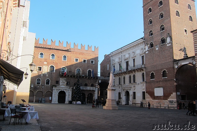 Piazza dei Signori in Verona, Italien