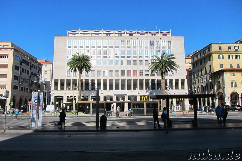 Piazza Grande in Livorno, Italien