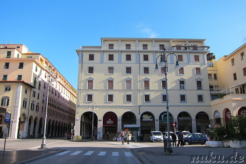 Piazza Grande in Livorno, Italien