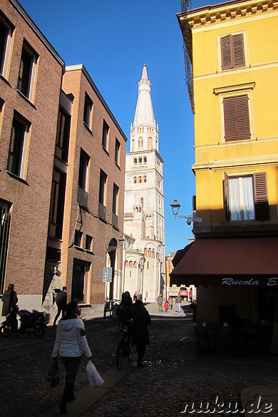 Piazza Grande in Modena, Italien