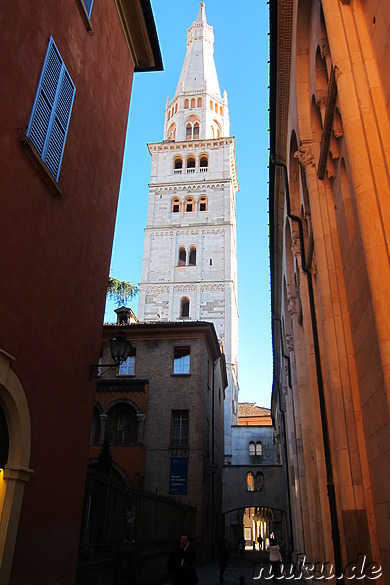 Piazza Grande in Modena, Italien