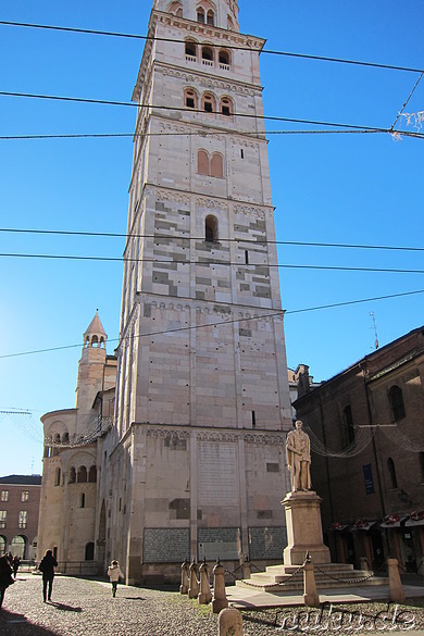 Piazza Grande in Modena, Italien