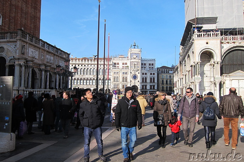 Piazza San Marco in Venedig, Italien