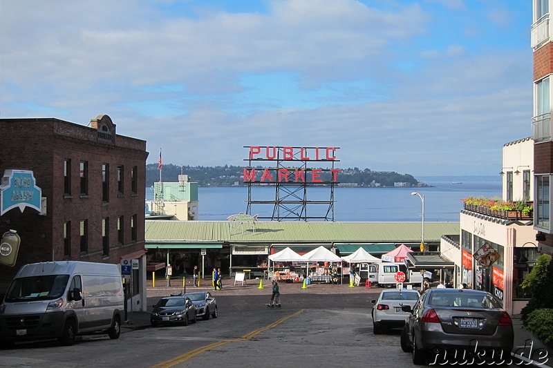 Pike Place Market - Markt in Seattle, U.S.A.