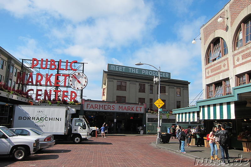 Pike Place Market - Markt in Seattle, U.S.A.