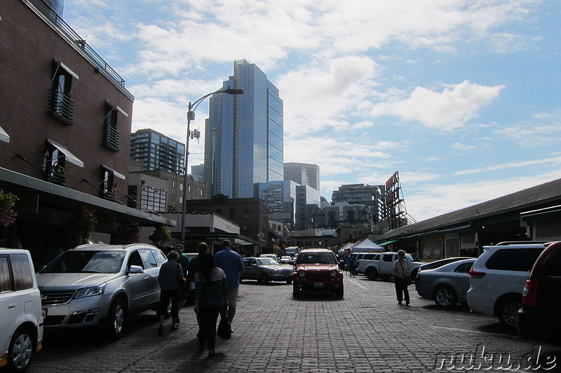 Pike Place Market - Markt in Seattle, U.S.A.