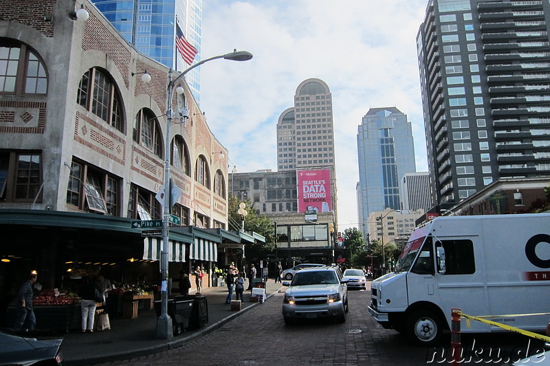 Pike Place Market - Markt in Seattle, U.S.A.