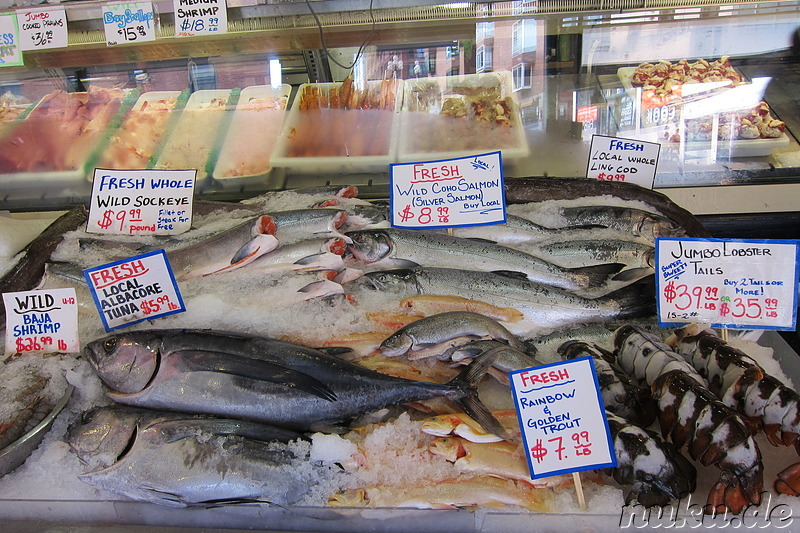 Pike Place Market - Markt in Seattle, U.S.A.