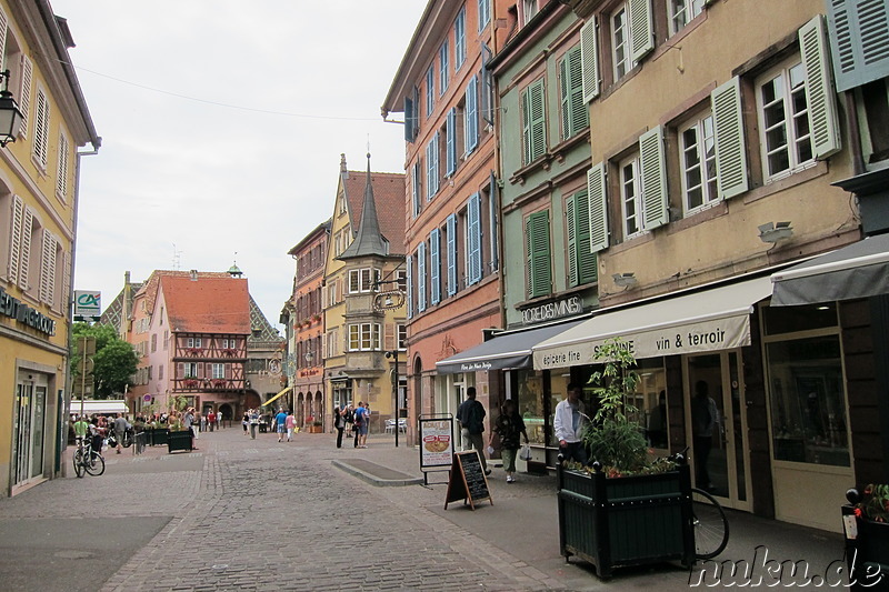Place de l' Ancienne Douane in Colmar, Frankreich