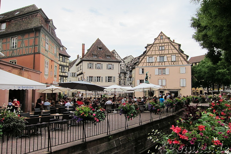 Place de l' Ancienne Douane in Colmar, Frankreich