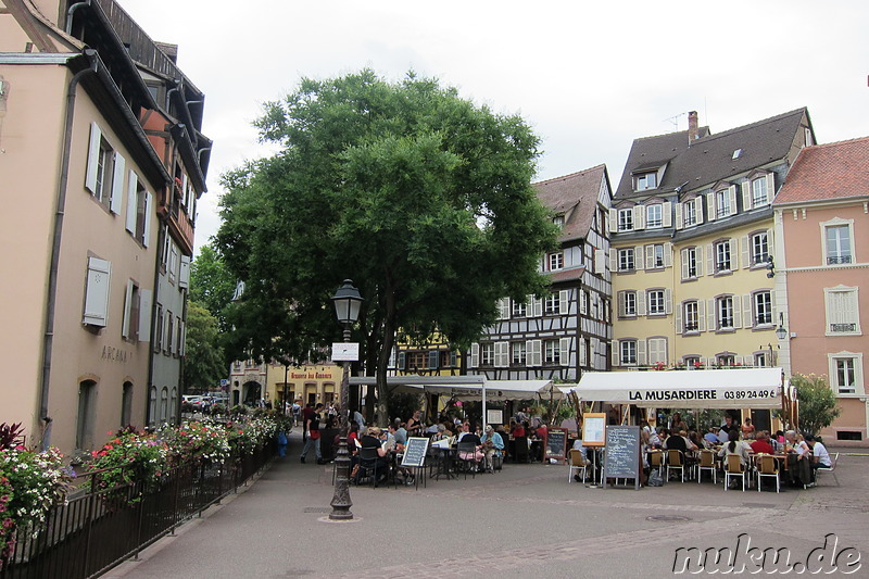 Place de l' Ancienne Douane in Colmar, Frankreich