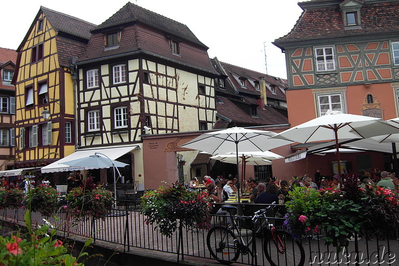 Place de l' Ancienne Douane in Colmar, Frankreich