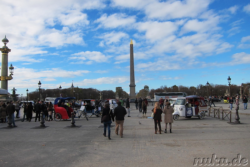 Place de la Concorde in Paris, Frankreich