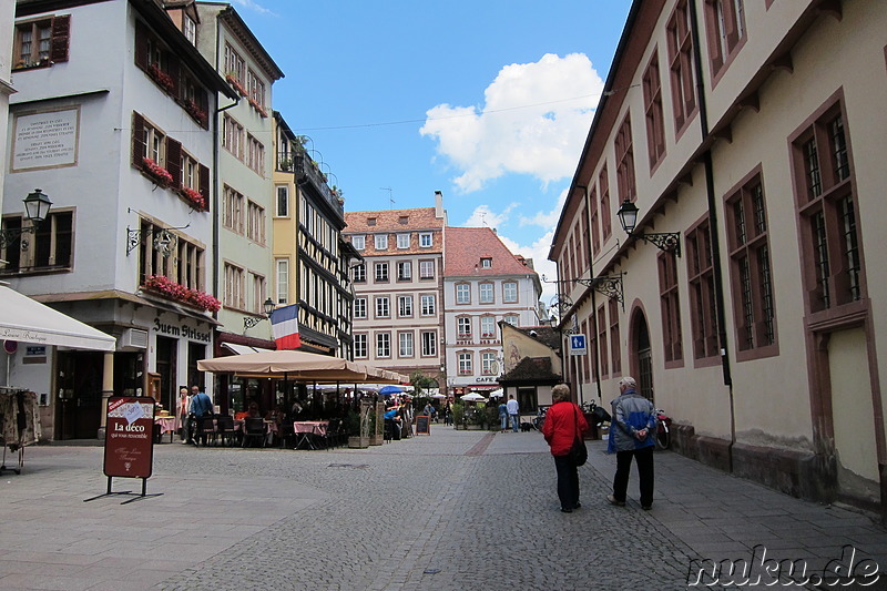 Place de la Grande Boucherie in Strasbourg, Frankreich