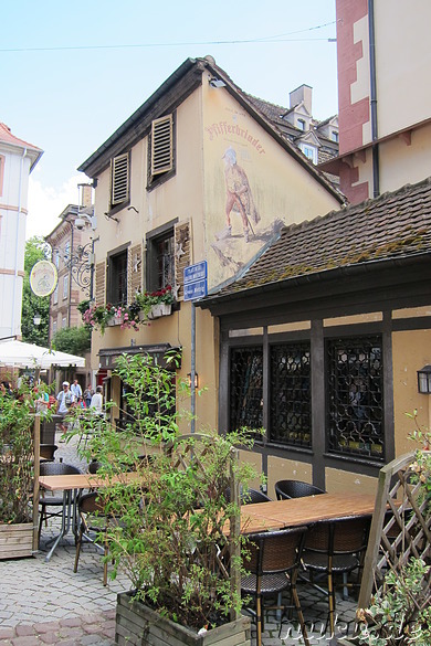 Place de la Grande Boucherie in Strasbourg, Frankreich