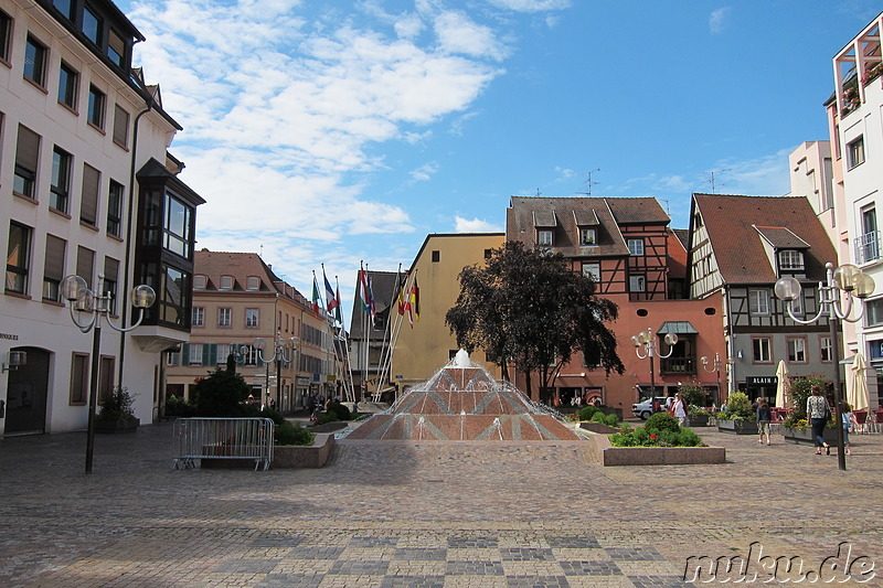 Place de la Mairie in Colmar, Frankreich