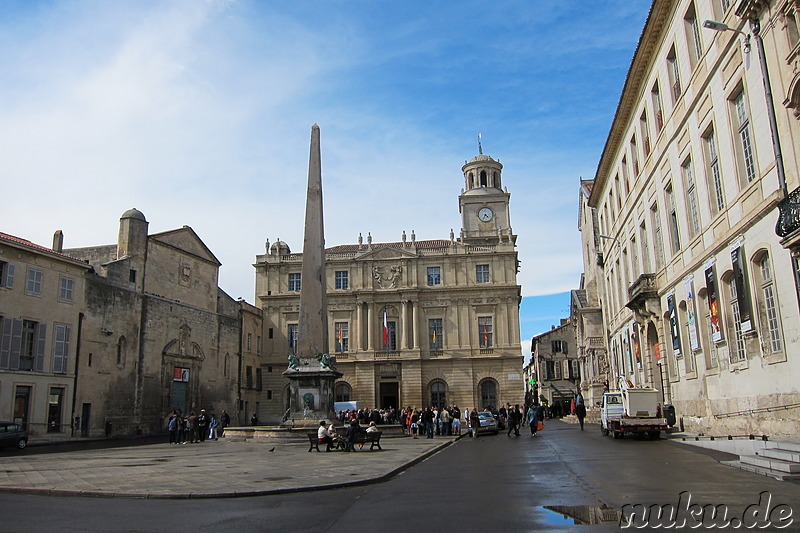 Place de la Republique in Arles, Frankreich