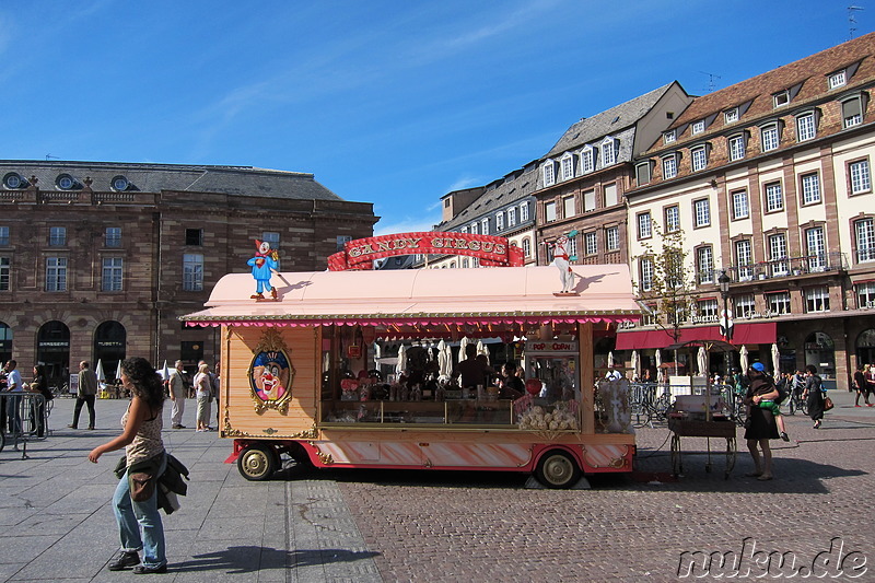 Place Kleber in Strasbourg, Frankreich