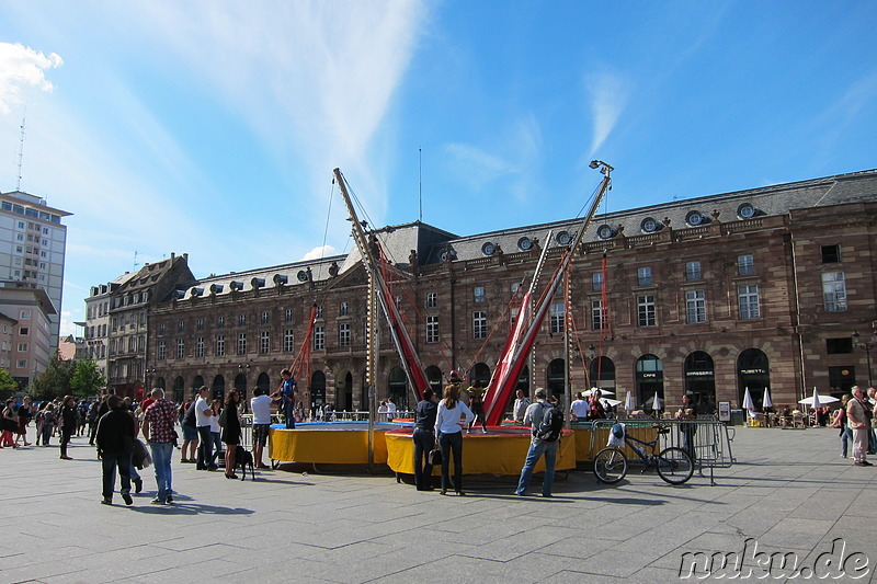 Place Kleber in Strasbourg, Frankreich