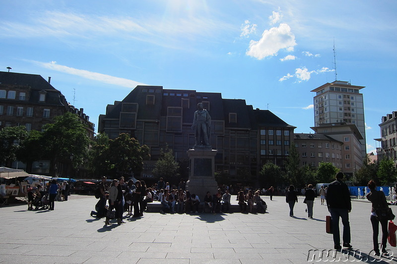 Place Kleber in Strasbourg, Frankreich