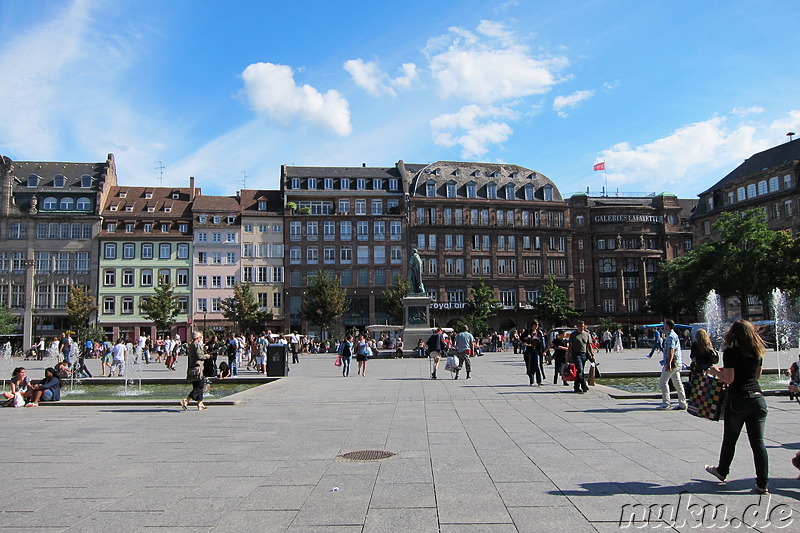 Place Kleber in Strasbourg, Frankreich