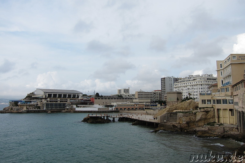 Plage des Catalans - Strand in Marseille, Frankreich